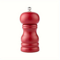 High Gloss Wooden Salt And Pepper Grinder Set