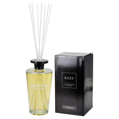 REEF 1000ml Reed Oil Diffuser Set, Sandalwood, Teak Wood, Tobacco & Oud, Luxury Beautiful Home Fragrance for Bedroom Living Room Home Decor Office Essential Oil Reed Diffuser for Stress Relief