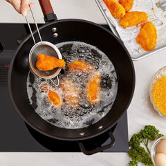 Sanho Non-Stick Iron Wok, 32 Cm