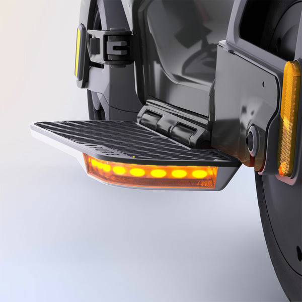 Pure Flex Folding Electric Scooter in Charcoal Grey