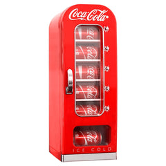 Coca Cola 5L Mini Fridge 10 Can Portable Vending Machine in Red