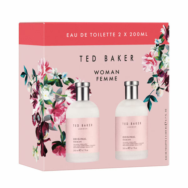 Ted Baker Woman Original Eau De Toilette 2 X 200Ml