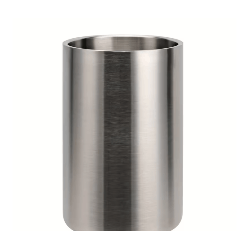 1.6L Double-Layer Stainless Steel Ice Bucket, Champagne Bucket for Bars, Straight Beer And Red Wine Bucket, Ice Bucket for KTV Clubs
