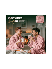 Men'S Hooded Cotton Bathrobe – Ultra Soft Terry Cloth Spa Robe with Adjustable Belt & Deep Pockets – Knee Length Luxury Home & Hotel Dressing Gown
