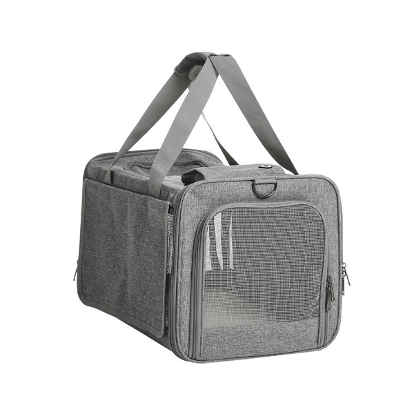 Large Pet Carrier Bag Portable Soft Fabric Fold Dog Cat Puppy Travel Bag in UK