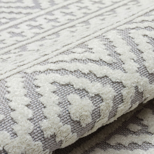 Concept Looms Jazz Grey Indoor Outdoor Rug, in 2 Sizes