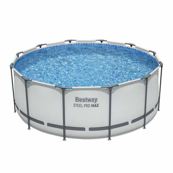 Bestway 12Ft (3.6M) Steel Pro Max above Ground Pool with Filter Pump and Ladder