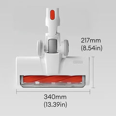 XIAOMI Vacuum Cleaner G20 Lite with 2-in-1 Brush Nozzle, 18Kpa Suction Power and White Light Dust Detection, Handheld Cordless Vacuum Cleaner with 2200mAh Large Batttery for Kinds of Surfaces
