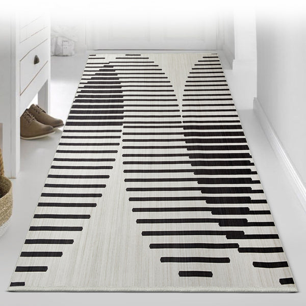 1pc Ultra Soft Printed Rug – Modern Non-Slip Living Room Area Rug, Stylish and Soft Printed Mat, Machine Washable Carpet for Bedroom, Home, and Office Floor Decoration