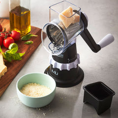 MIU Rotary Drum Grater with 4 Attachments