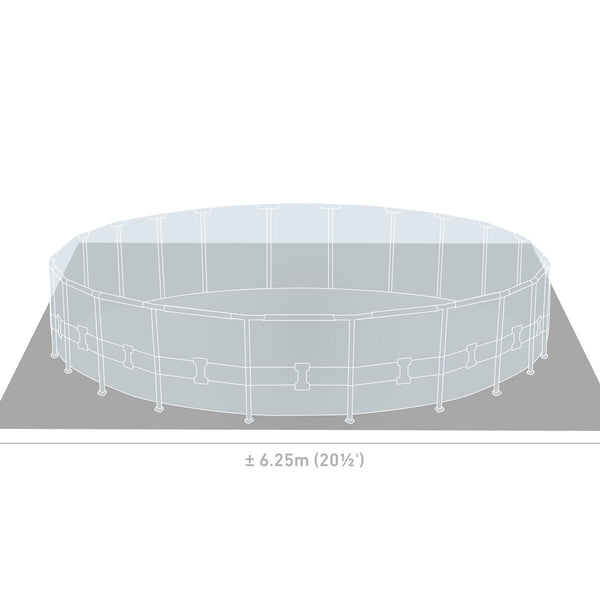 Intex 20ft (6.1m) Prism Frame Pool with Filter Pump and Ladder
