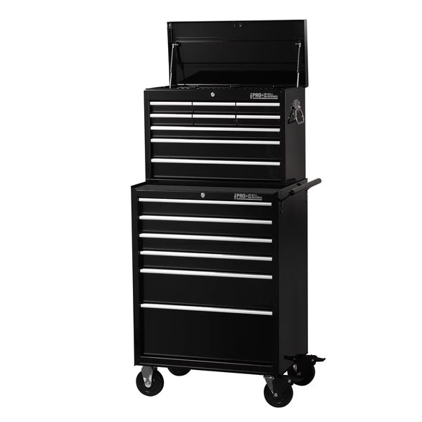 Hilka HD Pro+ 15-Drawer Combination Tool Chest Trolley