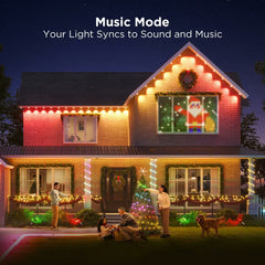 Govee 150Ft (45M) Smart RGBW Permanent Outdoor Lights Elite in 2 Colours