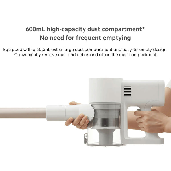 Xiaomi Vacuum Cleaner G20, with 2-in-1 brush nozzle for home sweeping cleaning, 25000Pa strong cyclone suction, 0.66L dust cup, handheld vacuum cleaner