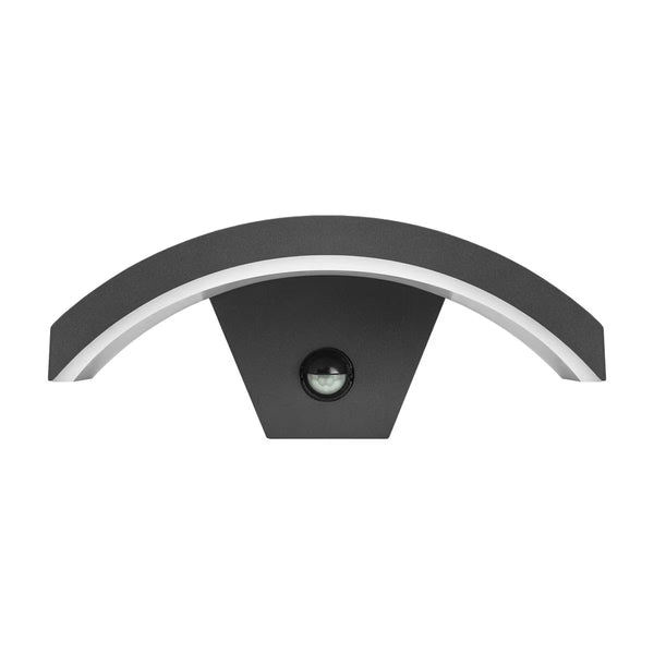 Integral Curve Outdoor Wall Light with PIR Sensor