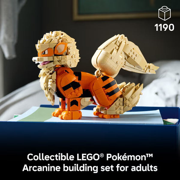 LEGO Pokémon Arcanine - Model 72160 (18+ Years)