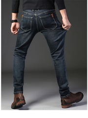 New Summer Men's Denim Business Pants for Men