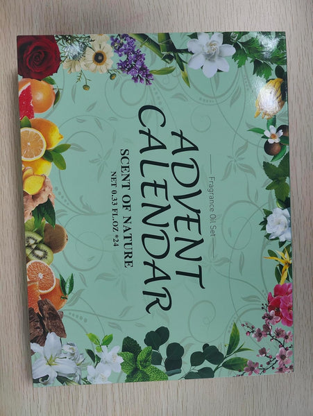 Advent Calendar 2025 Fragrance Oil for Women Men for Diffusers Essential Oils Christmas Countdown Calendar