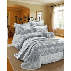 Gigi Embroidered Diamante Style Duvet Cover Sets Luxurious Quilt Covers Designer Bedding Sets