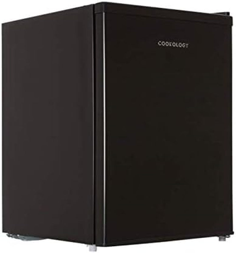 Cookology MFR67BK Small Table Top Mini Fridge in Black - 67 Litre Capacity - Reversible Door - Adjustable Temperature Control & Legs - Chiller Box