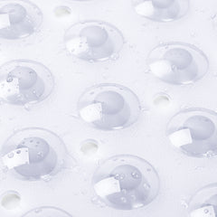 1pc Large Shower Mat – Non-Slip, Strong Suction Cups & Drain Holes, Quick-Dry, Machine Washable, Durable & Comfortable for Bathtub and Bathroom Floor Use