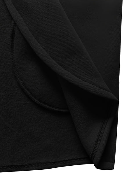 Women'S Hooded Jacket - Long Sleeve Coat with Front Zipper Closure, Lightweight Outerwear for Everyday & Formal Outfits - Spring/Fall Transitional Layering Piece, Spring Fall Clothing, Casual Style, Durable Fabric, Office Wear
