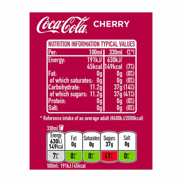 Coca Cola Cherry PMP £1.79, 12 X 500Ml