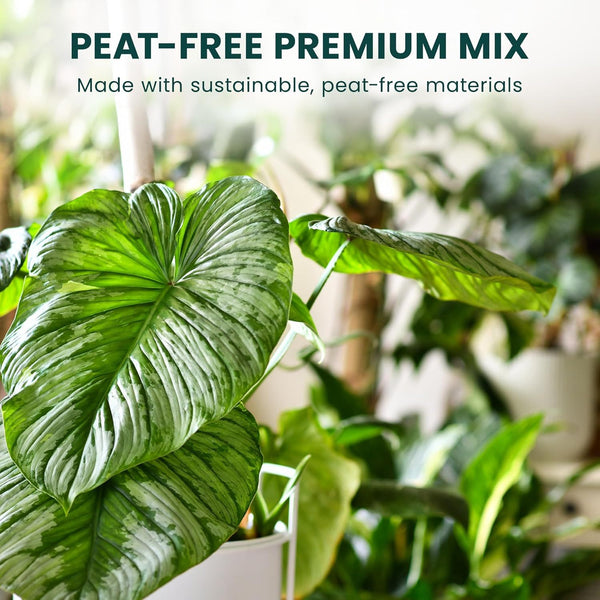 10L Peat Free Multi Purpose Compost Soil for Indoor Plants, Houseplant Potting Mix for Repotting, Herbs & Flowers, Nutrient Enriched All Purpose Plant Soil for Pots & Planters