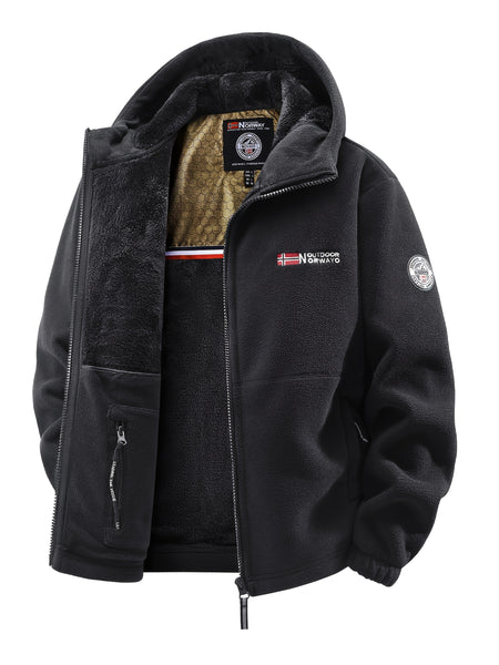 [Shu Le Shui OBM] New Easter Products Are Online! New Autumn And Winter Fleece-Lined And Thickened Jackets, Fashionable Fleece Fabric, Graphene Lining, Casual, Fashionable, Energetic And Versatile, Suitable for Work Scenarios, Work Jackets