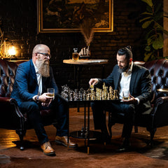 Whisiskey - Whiskey Glass Set - Gift Sets for Men - Whisky Glass Birthday Gifts for Men - Rum Tumblers - Mens Gifts - Whisky Set with 2 Glasses, 8 Whiskey Stones, Accessories