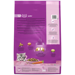 7kg Whiskas Kitten Junior Complete Dry Cat Food Chicken Cat Biscuits