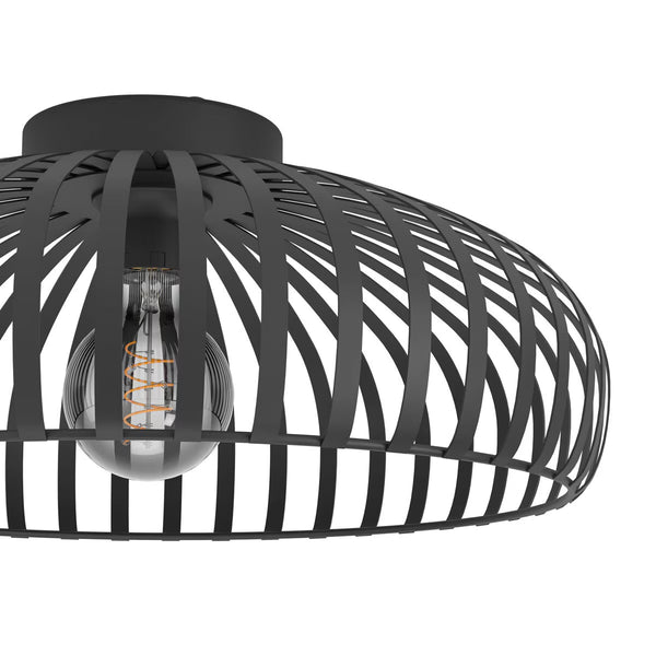 Eglo Mogano Ceiling Light in Black - 17