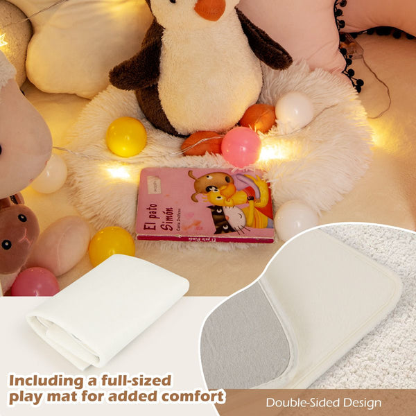 Kids Play Tent with Padded Mat for Children Aged 3-8 Years Old