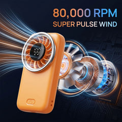Mini Handheld Fan, 50% Smaller Portable Pocket Cooling Fan, 3-in-1 Stand Handheld Lanyard USB Fan, Summer Cooling Essential for Travel