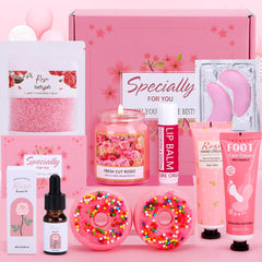 Birthday Pamper Gifts for Women, Vitamin C Skin Care Sets & Kits, Presents for Best Friend Mum Sister, Relaxation Bath Ladies Gifts Care Package for Her, Christmas Xmas Friendship Gift Pamper Hamper