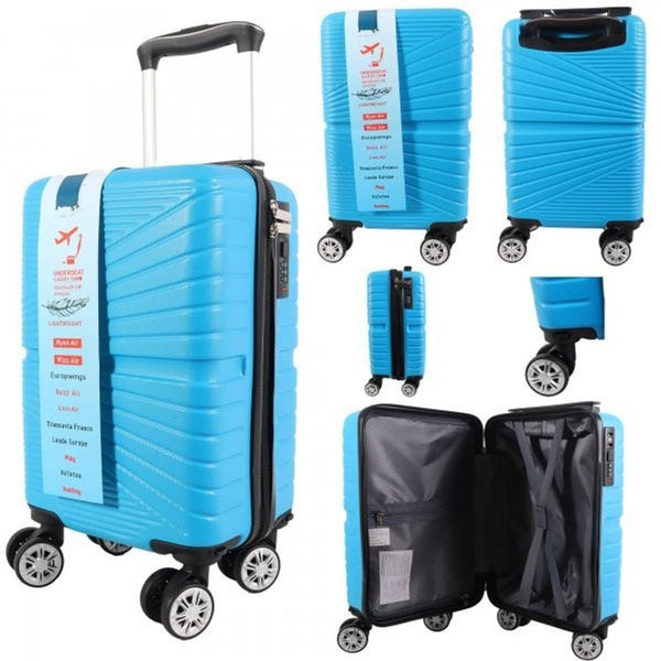 1611 RYANAIR UNDERSEAT CABIN TROLLEY CASE 40 X 25 X 20 CM DETACHABLE WHEELS