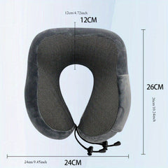 U Shaped Travel Pillow Neck Support Soft Head Rest Car Plane Cushion