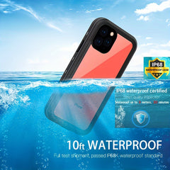 IP68 Waterproof 360° Full Body Case For iPhone 11 12 13 Pro Max Shockproof Dustproof Dirtproof Built-in Screen Protective Phone Case