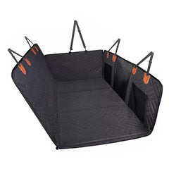 Back Seat Extender Dog Seat Cover for Back Seat, Hard Bottom Car Seat Cover