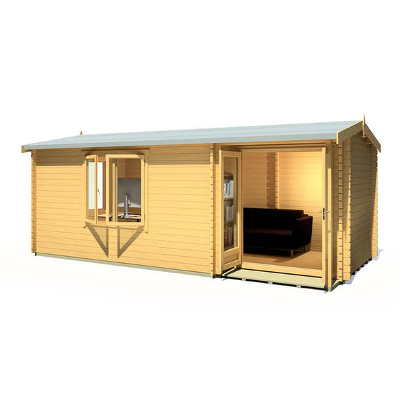 Shire Thetford 44Mm Log Cabin 20Ft X 10Ft (6 X 3M)