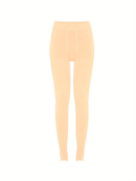 Thermal Leggings Thick Winter Ladies Lined Warm High Waist Tummy Control