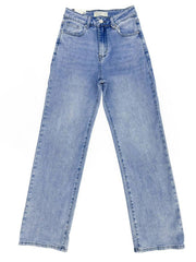 [Petite]KatchMe Women'S Wide Leg Jeans - Mid Rise Relaxed Fit Denim Pants, Soft Stretch Comfortable Trousers for Fall & Winter, Streetwear Casual Bottoms