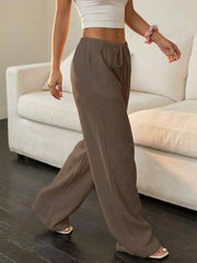 Two-Piece Set Women'S Elegant Trousers Casual Straight-Leg Pants