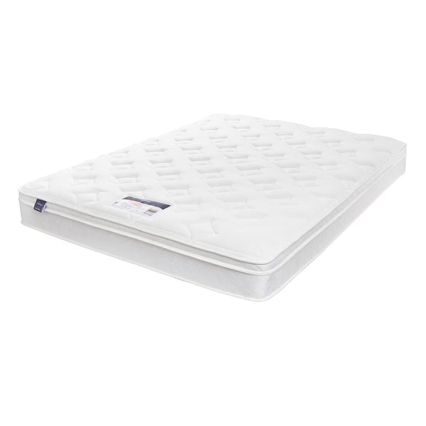 Silentnight Miracoil Memory Cushion Top Mattress, Super King