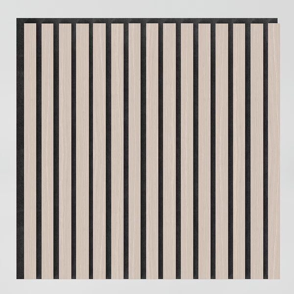 Artika Sonolok Acoustic Wall Panel Set in Light Grey / Ash & Black, 4 Pack