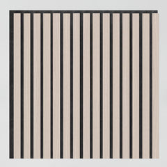 Artika Sonolok Acoustic Wall Panel Set in Light Grey / Ash & Black, 4 Pack