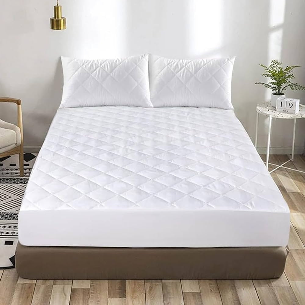 2025 NEW Arrival Quilted Mattress Protector, furniture for home Hypoallergenic Extra Deep Fitted Mattress Cover 30 cm-40cm - Fitted Bed Cover All Size