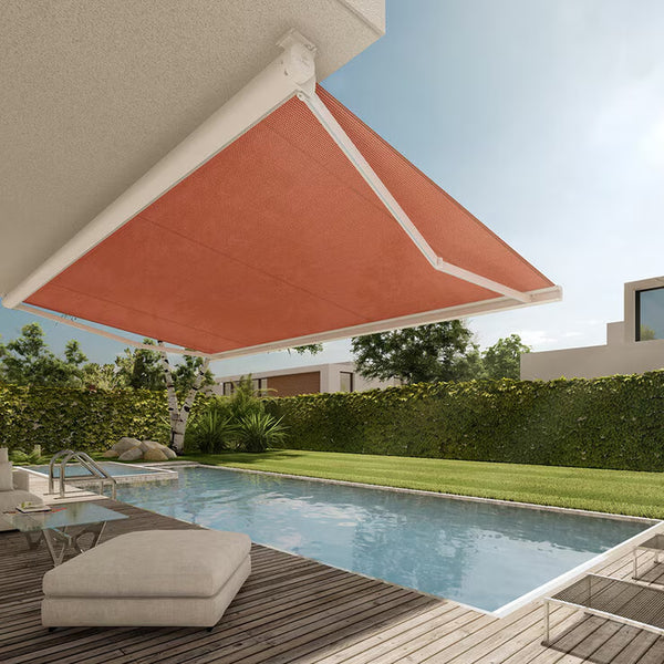 Olympus Awnings Hera Outdoor Patio Awning up to 3M Projection, Fully Installed