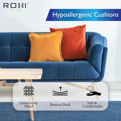 Rohi Soft Fluffy Cushion Pads Sofa Square Pillow Inserts, Home Decor Cushions, Decorative Bed Sofa