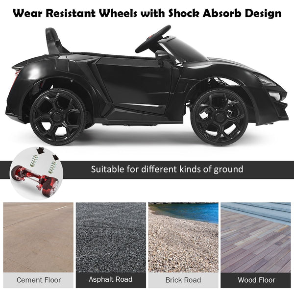 12V Electric Kids Car Wth 2.4G Remote Control and Spring Suspension